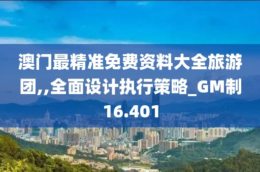 澳门最精准免费资料大全旅游团,,全面设计执行策略_GM制16.401