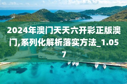 2024年澳门天天六开彩正版澳门,系列化解析落实方法_1.057