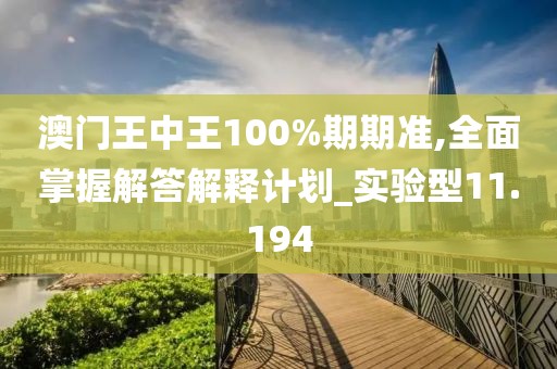 澳门王中王100%期期准,全面掌握解答解释计划_实验型11.194