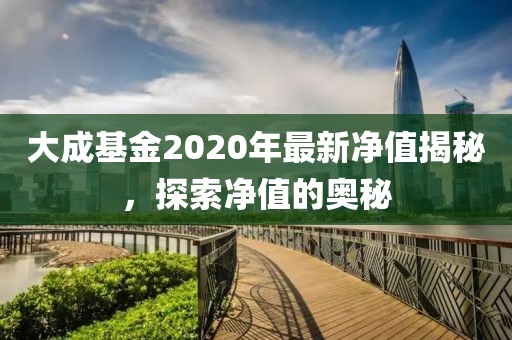 大成基金2020年最新净值揭秘，探索净值的奥秘