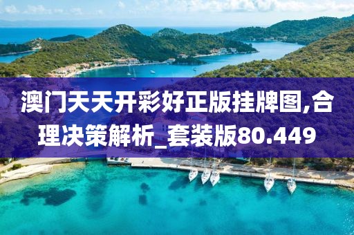 澳门天天开彩好正版挂牌图,合理决策解析_套装版80.449