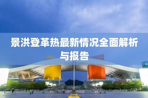 景洪登革热最新情况全面解析与报告