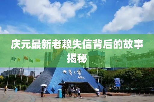 庆元最新老赖