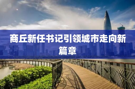 商丘最新书记