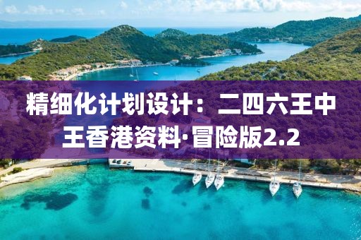精细化计划设计：二四六王中王香港资料·冒险版2.2
