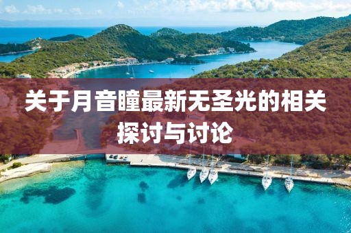 关于月音瞳最新无圣光的相关探讨与讨论