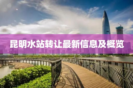 昆明水站转让最新信息及概览