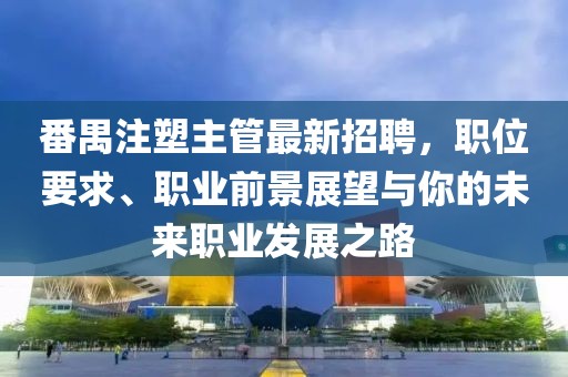 番禺注塑主管最新招聘，职位要求、职业前景展望与你的未来职业发展之路