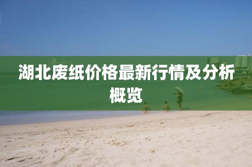 湖北废纸价格最新行情及分析概览
