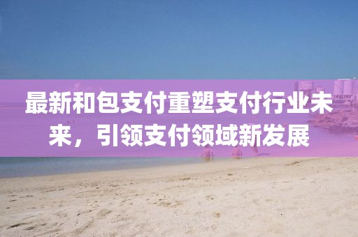 最新和包支付