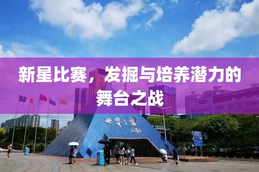 新星比赛，发掘与培养潜力的舞台之战
