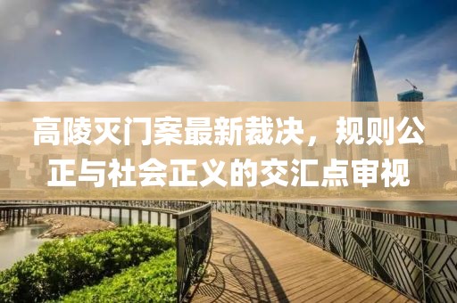 高陵灭门案最新裁决，规则公正与社会正义的交汇点审视