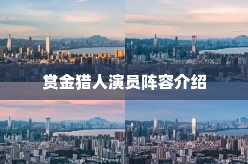 赏金猎人演员阵容介绍