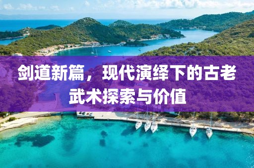 剑道新篇，现代演绎下的古老武术探索与价值