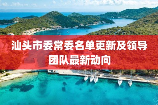 汕头市委常委名单更新及领导团队最新动向