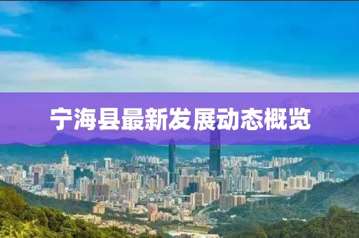 宁海县最新