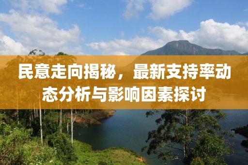 民意走向揭秘，最新支持率动态分析与影响因素探讨