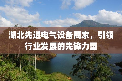 湖北先进电气设备商家，引领行业发展的先锋力量