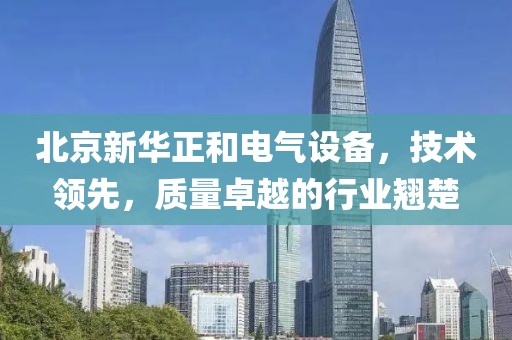 北京新华正和电气设备，技术领先，质量卓越的行业翘楚