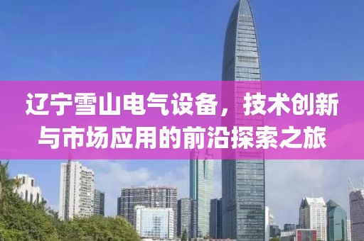 辽宁雪山电气设备，技术创新与市场应用的前沿探索之旅