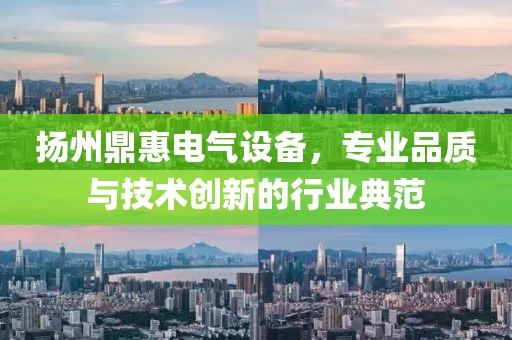 扬州鼎惠电气设备，专业品质与技术创新的行业典范
