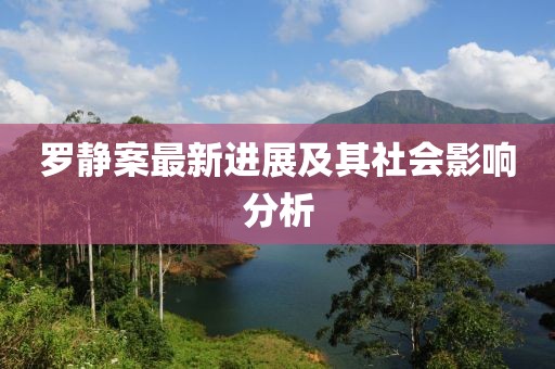 罗静案 最新