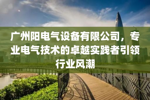 广州阳电气设备有限公司，专业电气技术的卓越实践者引领行业风潮