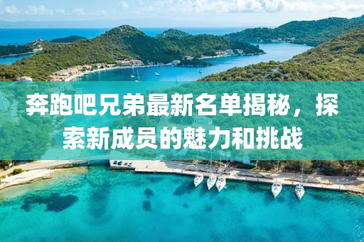 奔跑吧兄弟最新名单揭秘，探索新成员的魅力和挑战