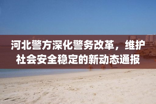河北警方最新通报