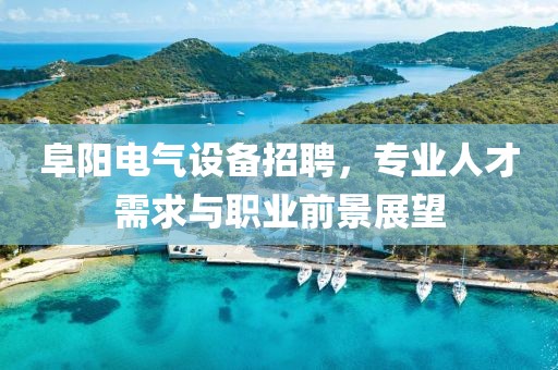 阜阳电气设备招聘，专业人才需求与职业前景展望