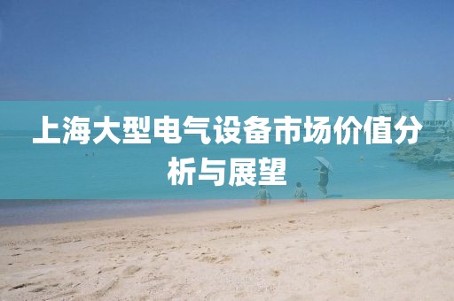 上海大型电气设备市场价值分析与展望