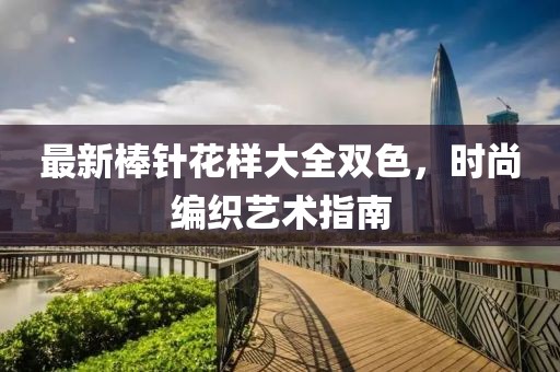最新棒针花样大全双色，时尚编织艺术指南