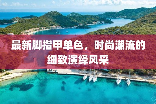 最新脚指甲单色
