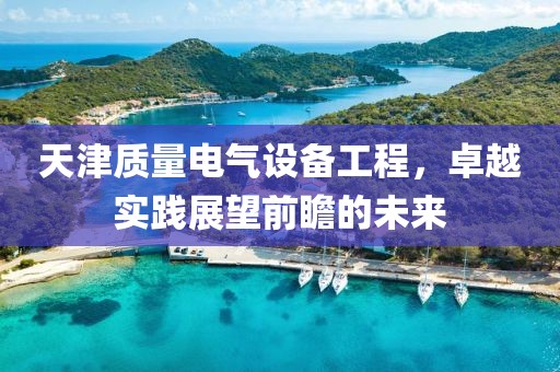 天津质量电气设备工程，卓越实践展望前瞻的未来