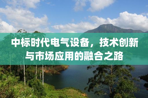 中标时代电气设备，技术创新与市场应用的融合之路