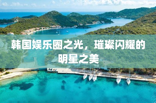 韩国娱乐圈之光，璀璨闪耀的明星之美