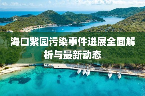 海口紫园污染事件进展全面解析与最新动态