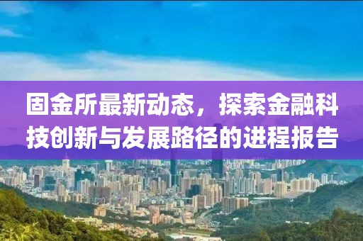 固金所最新动态，探索金融科技创新与发展路径的进程报告