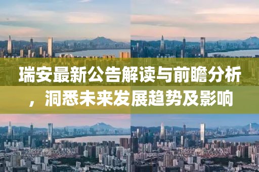 瑞安最新公告解读与前瞻分析，洞悉未来发展趋势及影响