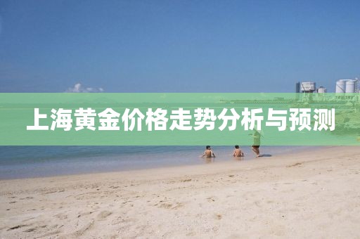 上海黄金价格走势分析与预测