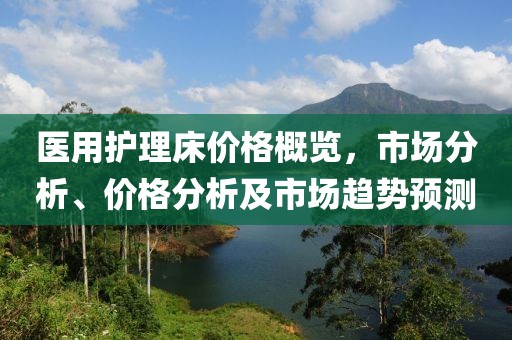 医用护理床价格概览，市场分析、价格分析及市场趋势预测