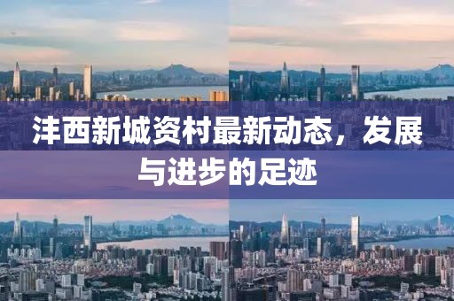 沣西新城资村最新动态，发展与进步的足迹