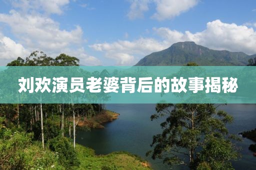 刘欢演员老婆背后的故事揭秘