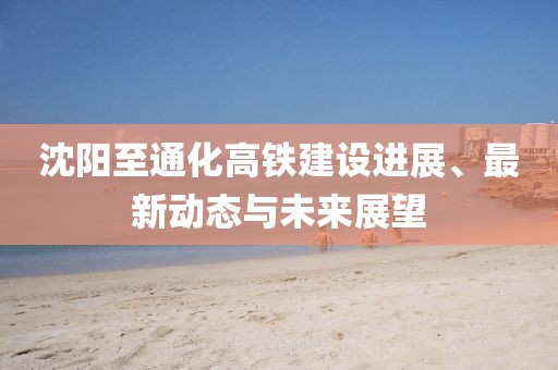 沈阳至通化高铁建设进展、最新动态与未来展望