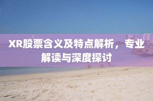 XR股票含义及特点解析，专业解读与深度探讨