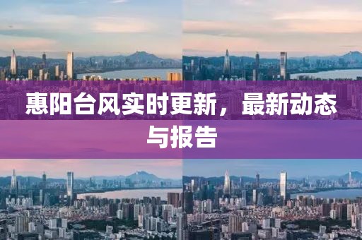 惠阳台风实时更新，最新动态与报告