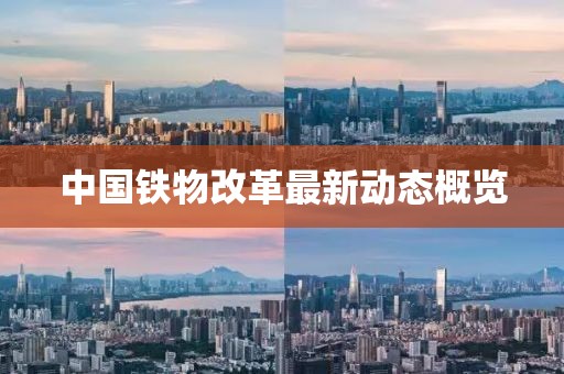 中国铁物改革最新动态概览