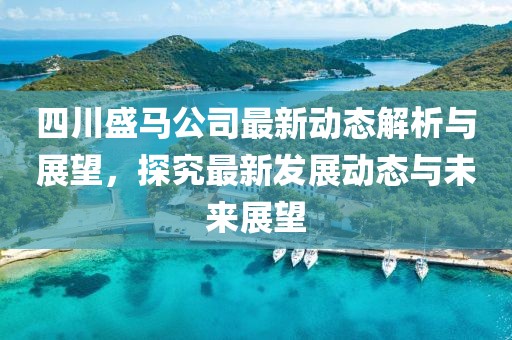 四川盛马公司最新动态解析与展望，探究最新发展动态与未来展望