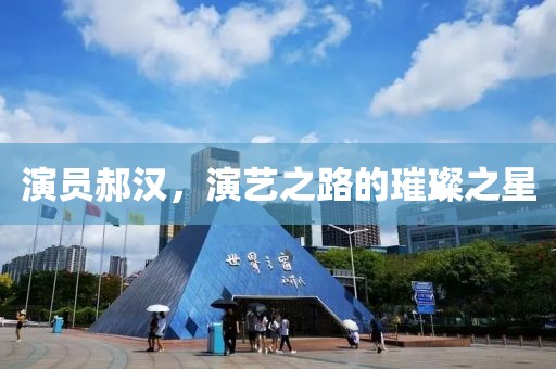 演员郝汉，演艺之路的璀璨之星