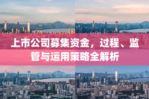 上市公司募集资金，过程、监管与运用策略全解析